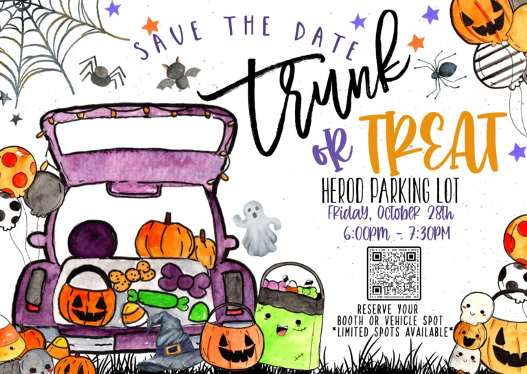 TRUNK or TREAT!! (October 28th!)